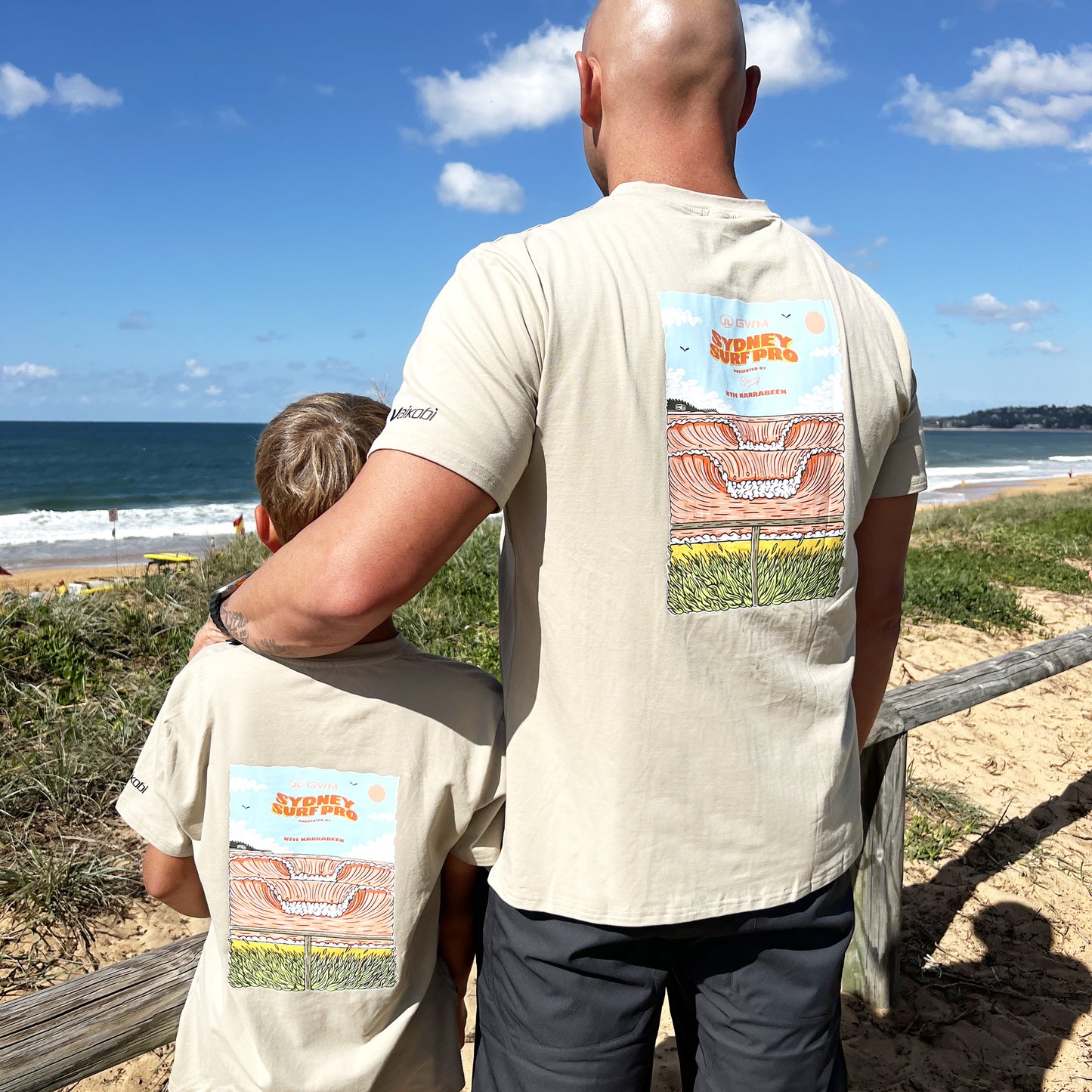 Sydney Surf Pro Adult Tee - Sand