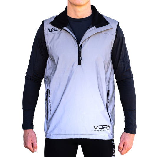 VDRY- Lightweight Vest - Reflective Silver
